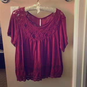 Lace Knit Top